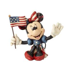  figure * minnie flag Disney Traditions