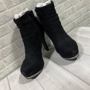 ショートブーツ 黒