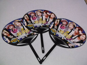 * anti  Koo .. shop -[ 5th "uchiwa" fan 3 pieces set ] Anne Cafe AN CAFE