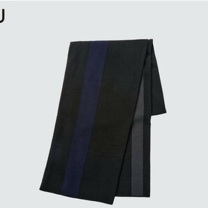 新品　ユニクロ+J カシミヤストール　ブラック　BLACK　UNIQLO