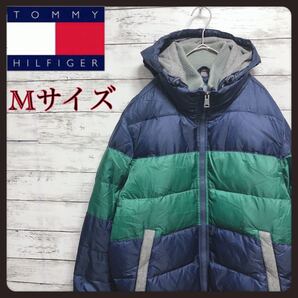 TOMMY HILFGER 肉厚ダウンジャケットフード取り外し可能