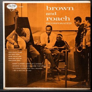 【米国盤】CLIFFORD BROWN AND MAX ROACH 両溝 MONO盤 INCORPORATED クリフォードブラウン EmArcy 名盤 コーティングジャケット