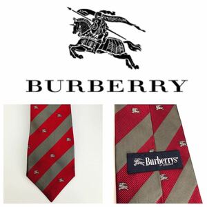 Burberrys バーバリー ネクタイ London レジメンタルストライプ ブランドネクタイ 