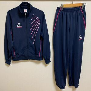 【人気】le coq sportif ジャージ 上下セット ネイビー ルコック ネイビー スポーツウェア トレーニングウェア ランニングウェア