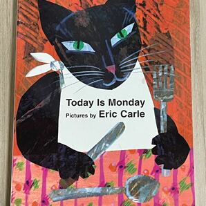 英語絵本　エリックカール　Today is Monday