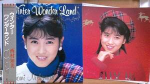 [LP Super Rare Super Good Song / Super Beautiful Sound] Winter Wonderland / Tomomi ★Nishimura 1987 Purchase, Idol Fetish (Love Man Is One Ube Shogyo)