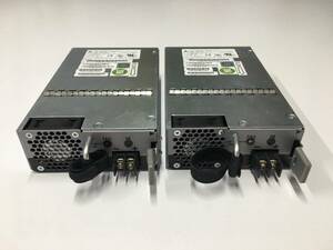 A19150)CISCO NEXUS N3K series用DELTA EDPS-400BB B 350W(N2200-PDC-350W-B) 電力ユニット 中古動作品2基セット