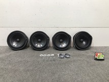 新車取り外し フィット/ヴェゼル/シビック GR1/2/3/4/5/6/7/8/RU1/2/3/4/FC1/FK7/FK8 純正 スピーカー 印字 TBA1 4点セット ホンダ(116331)_画像1