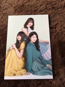 ★乃木坂46　2020年公式カレンダー特典ポストカード　樋口日奈・山﨑怜奈・中村麗乃★