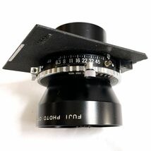 FUJI FUJINON・W F6.3 250mm COPAL Nikon フジ フジノン ニコン レンズボード リンホフテヒニカ規格 大判レンズ 動作確認済み 訳あり C1832_画像5