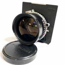 FUJI FUJINON・W F6.3 250mm COPAL Nikon フジ フジノン ニコン レンズボード リンホフテヒニカ規格 大判レンズ 動作確認済み 訳あり C1832_画像1