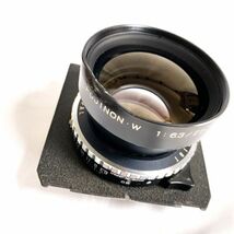FUJI FUJINON・W F6.3 250mm COPAL Nikon フジ フジノン ニコン レンズボード リンホフテヒニカ規格 大判レンズ 動作確認済み 訳あり C1832_画像9