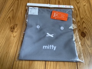  новый товар быстрое решение бесплатная доставка! miffy Miffy мешочек длина 23× ширина 20. серый полиэстер 