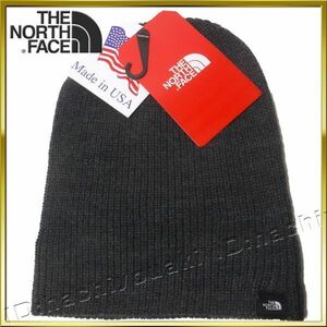 The North Face 新品 ノースフェイス Freebeanie ロゴ ビーニー キャップ サイズフリー ダークグレーヘザー メンズ レディース ニット帽