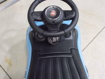 足蹴り乗用玩具　FIAT500　正規ライセンス品　安心のSTマーク　組み立て完成車で発送致します＾＾　水色 アウトレット品_画像5