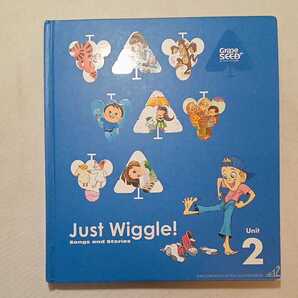 zaa-306♪英語でおぼえるグレープシードUnit2 テキスト+CD付『Jast Wiggle!』Songs and Story 4-12才用 GrapeSEED
