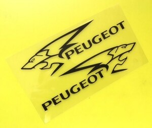 * new arrivals PEUGEOT Mark attaching black series sticker 