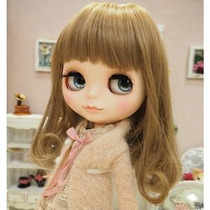  Blythe wig .. wool manner ga- Lee Karl OA 10 -inch / doll 