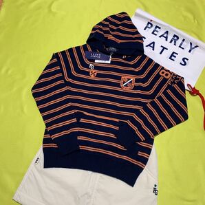 【最終値下げ！！新品.未使用】PEARLY GATES カシミヤ混 ニットパーカー 0