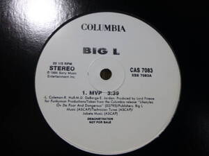 【正規未収録/showbiz & a.g./you know now (buckwild remix)同ネタインスト収録】big l/mvpbig l/mvp