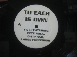 I.N.I / To Each Is Own ◆LP5035NO BPP◆12インチ