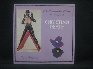 Christian Death / The Decomposition Of Violets / Live In Hollywood ◆CD5652NO◆CD