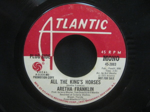 Aretha Franklin / All The King's Horses ◆EP3175NO◆7インチ