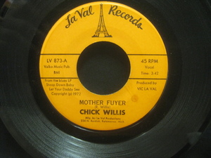 Chick Willis / Mother Fuyer ◆EP3336NOBBP◆EP