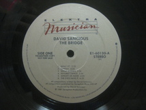 デヴィッド・サンシャス David Sancious / The Bridge ◆LP1459NO BBRP◆LP_画像4