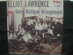 エリオット・ローレンス The Elliot Lawrence Band / Plays Gerry Mulligan Arrangements ◆LP1531NO OBRP◆LP