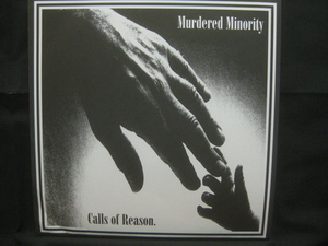 Murdered Minority / Calls Of Reason ◆LP657NO BYP◆10インチ