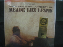 未開封品 ミード・ルクス・ルイス Meade Lux Lewis / The Blues Piano Artistry Of Meade Lux Lewis ◆LP1058NO GBRP◆LP_画像1
