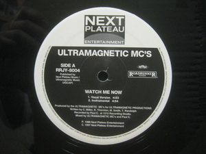 Ultramagnetic MC's / Watch Me Now ◆Z751NO◆再発12インチ