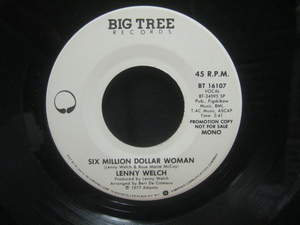 Lenny Welch / Six Million Dollar Woman ◆EP2765NO◆EP