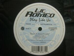 LIL' ROMEO / PLAY LIKE US ◆X482NO◆12インチ