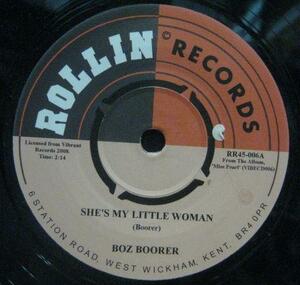 BOZ BOORER SHE'S MY LITTLE WOMAN＊7インチ[H267