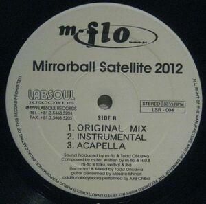 12inch/ m-flo Mirrorball Satellite 2012 / Mindstate [I828]