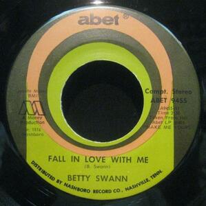BETTY SWANN FALL IN LOVE WITH ME＊ノーザン!!＊7インチ[EP765