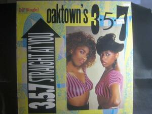 OAKTOWN'S 3-5-7 / 3-5-7 STRAIGHT AT YOU ◆W265NO◆12インチ