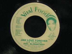 DOC ALIMANTADO JAH LOVE FOREVER ＊7インチ[F683