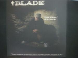 BLADE - FOUR WALLS / UK HIP HOP◆S246NO◆12インチ