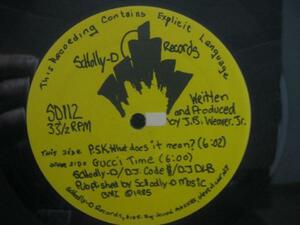 SCHOOLLY D / P.S.K.-WHAT DOES IT MEAN? ◆S455NO◆12インチ