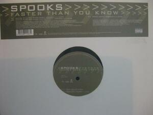 SPOOKS / FASTER THAN YOU KNOW ◆S464NO◆12インチ