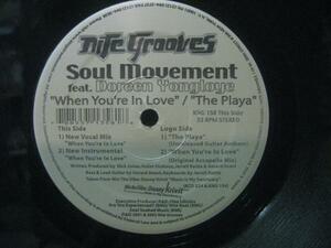 SOUL MOVEMENT / WHEN YOU'RE IN LOVE ◆P899NO◆12インチ