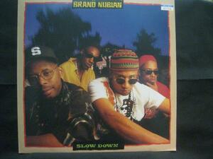 BRAND NUBIAN / SLOW DOWN ◆P826NO◆再発12インチ