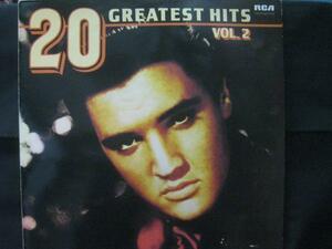 ELVIS PRESLEY / 20 GREATEST HITS VOL. 2 ◆Q467NO◆LP