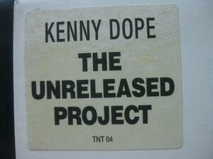 KENNY DOPE / THE UNRELEASED PROJECT ◆O102NO◆12インチ