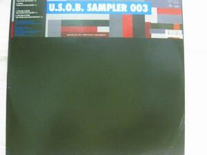 VARIOUS / U.S.O.B. SAMPLER 003 ◆J323NO◆12インチ