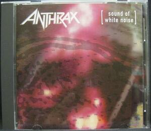 ANTHRAX SOUND OF WHITE NOISE＊帯付＊スラッシュメタル＊[D452]