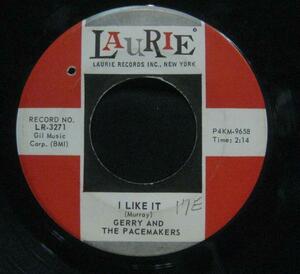 GERRY & THE PACEMAKER I LIKE IT＊7インチ[EP927